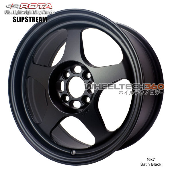 ROTA Wheel Slipstream (16x7, 4x100+40mm, 67.1mm Hub)