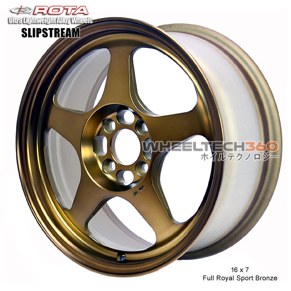 ROTA Wheel Slipstream (16x7, 4x100+40mm, 67.1mm Hub)