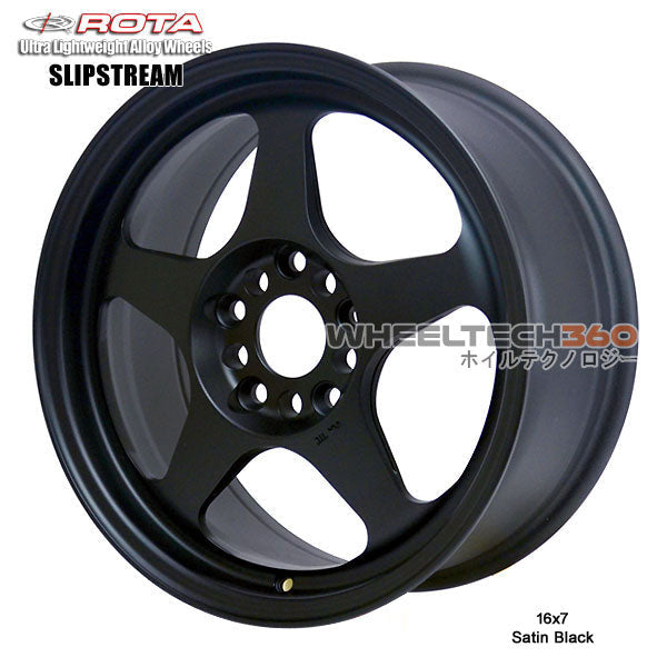 ROTA Wheel Slipstream (16x7, 5x100+40mm, 73mm Hub)