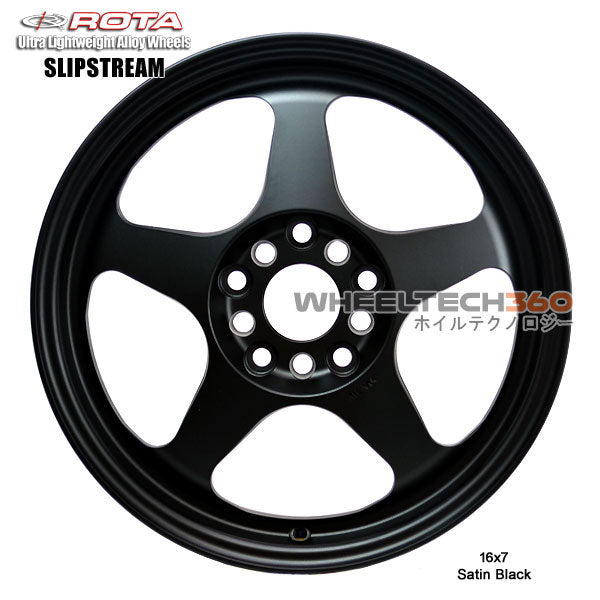 ROTA Wheel Slipstream (16x7, 5x100+40mm, 73mm Hub)