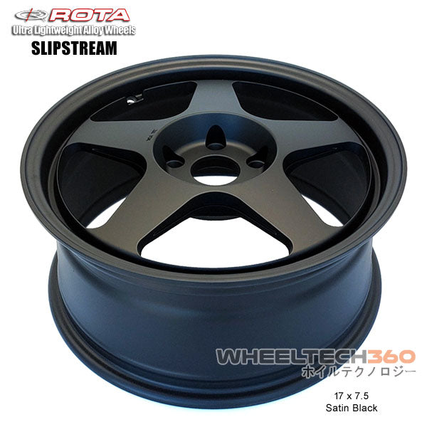 ROTA Wheel Slipstream (17x7.5, 5x114.3+45mm, 73mm Hub)