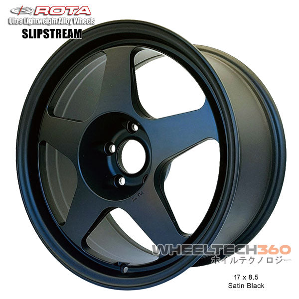 ROTA Wheel Slipstream (17x8.5, 5x114.3+35mm, 73mm Hub)