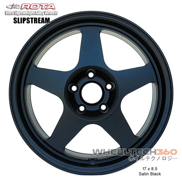 ROTA Wheel Slipstream (17x8.5, 5x114.3+35mm, 73mm Hub)