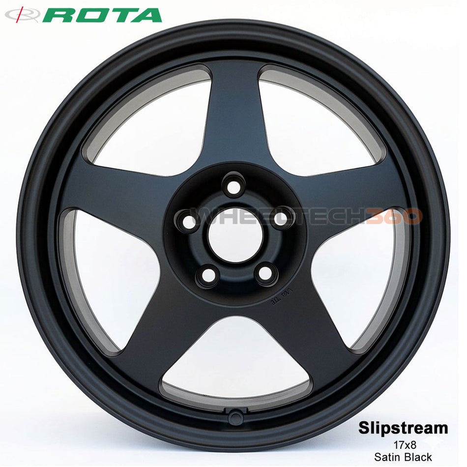 ROTA Wheel Slipstream (17x8, 5x114.3+48mm, 73mm Hub)