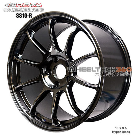ROTA Wheel SS10-R (18x9.5, 5x114.3+38mm, 73mm Hub)