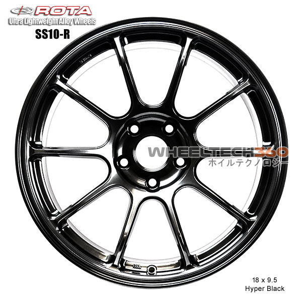 ROTA Wheel SS10-R (18x9.5, 5x114.3+38mm, 73mm Hub)