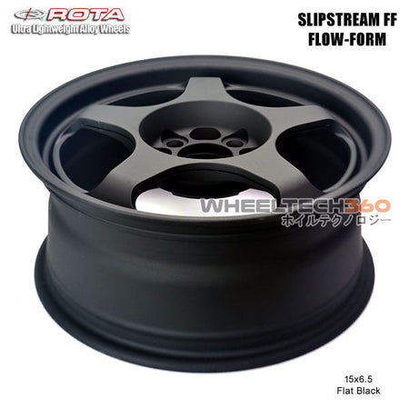 ROTA Wheel Slipstream Flow-Form (15x6.5, 4x100+35mm, 67.1mm Hub)