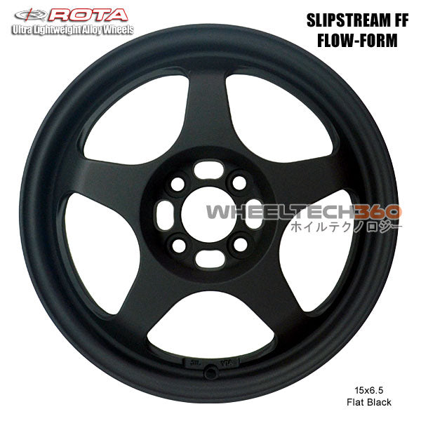 ROTA Wheel Slipstream Flow-Form (15x6.5, 4x100+35mm, 67.1mm Hub)