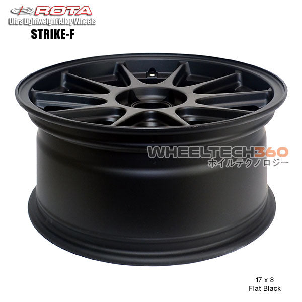 ROTA Wheel Strike (17x8, 5x100+40mm, 73mm Hub)