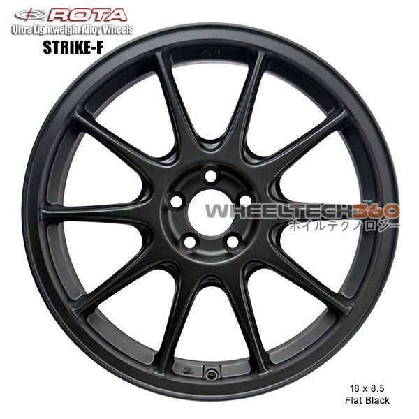 ROTA Wheel Strike (18x8.5, 5x100+44mm, 73mm Hub)