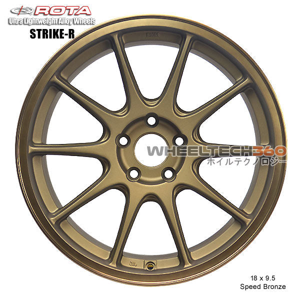 ROTA Wheel Strike (18x9.5, 5x100+38mm, 73mm Hub)