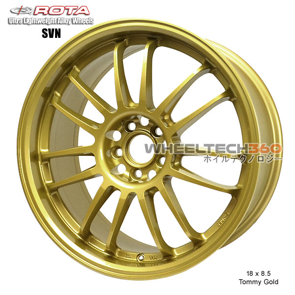 ROTA Wheel SVN (18x8.5, 5x100+48mm, 56.1mm Hub)