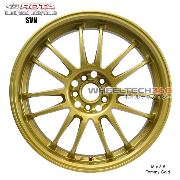 ROTA Wheel SVN (18x8.5, 5x114.3+48mm, 73mm Hub)