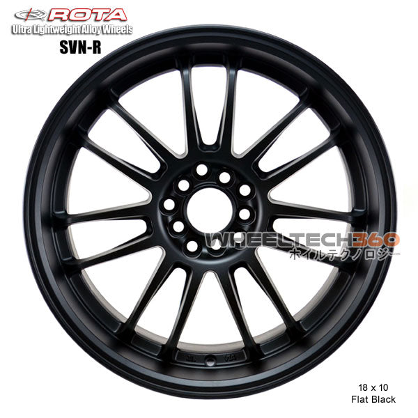 ROTA Wheel SVN-R (18x10, 5x100/114.3+30mm, 73mm Hub)
