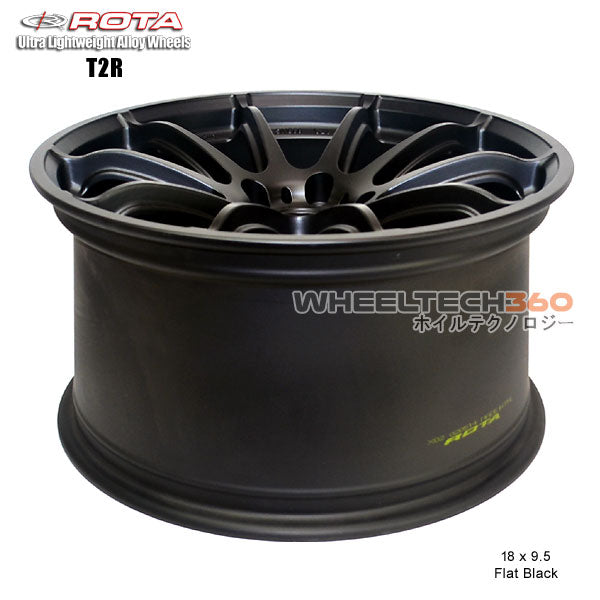 ROTA Wheel T2R (18x9.5, 5x112+42mm, 57.1mm Hub)