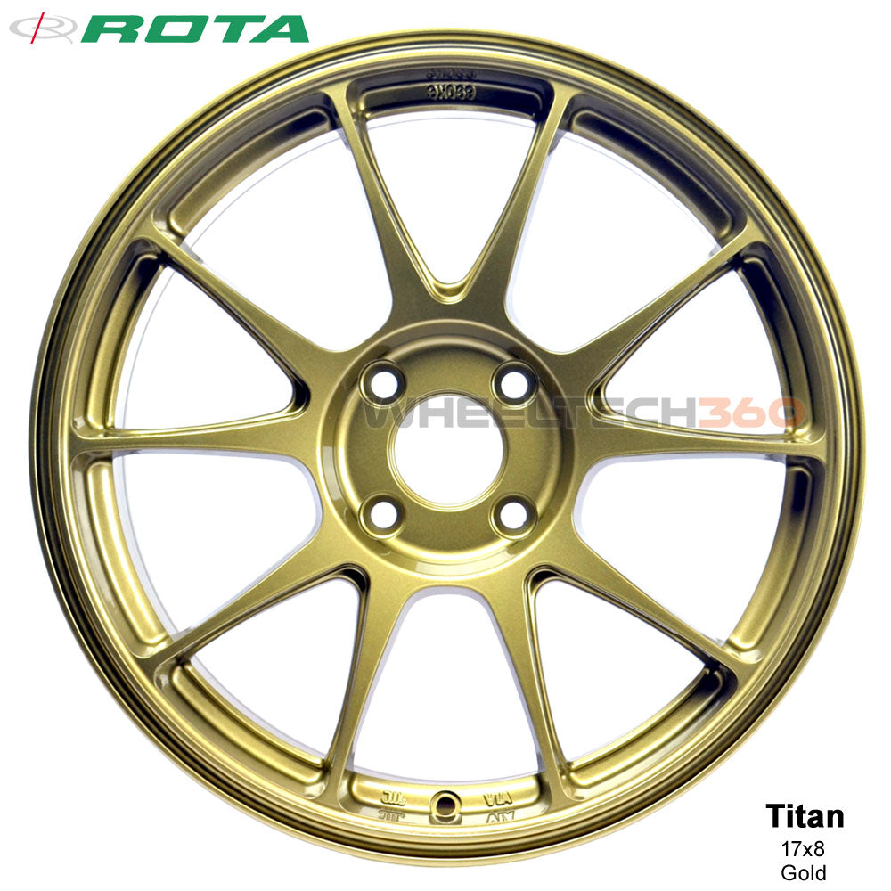 ROTA Wheel Titan (17x8, 4x108+40mm, 63.3mm Hub)|Rota Rims