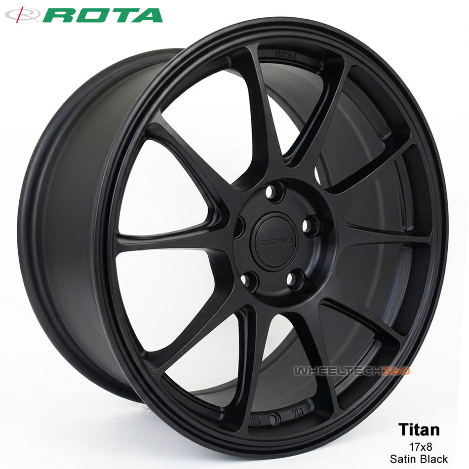 ROTA Wheel Titan (17x8, 5x100+45mm, 73mm Hub)
