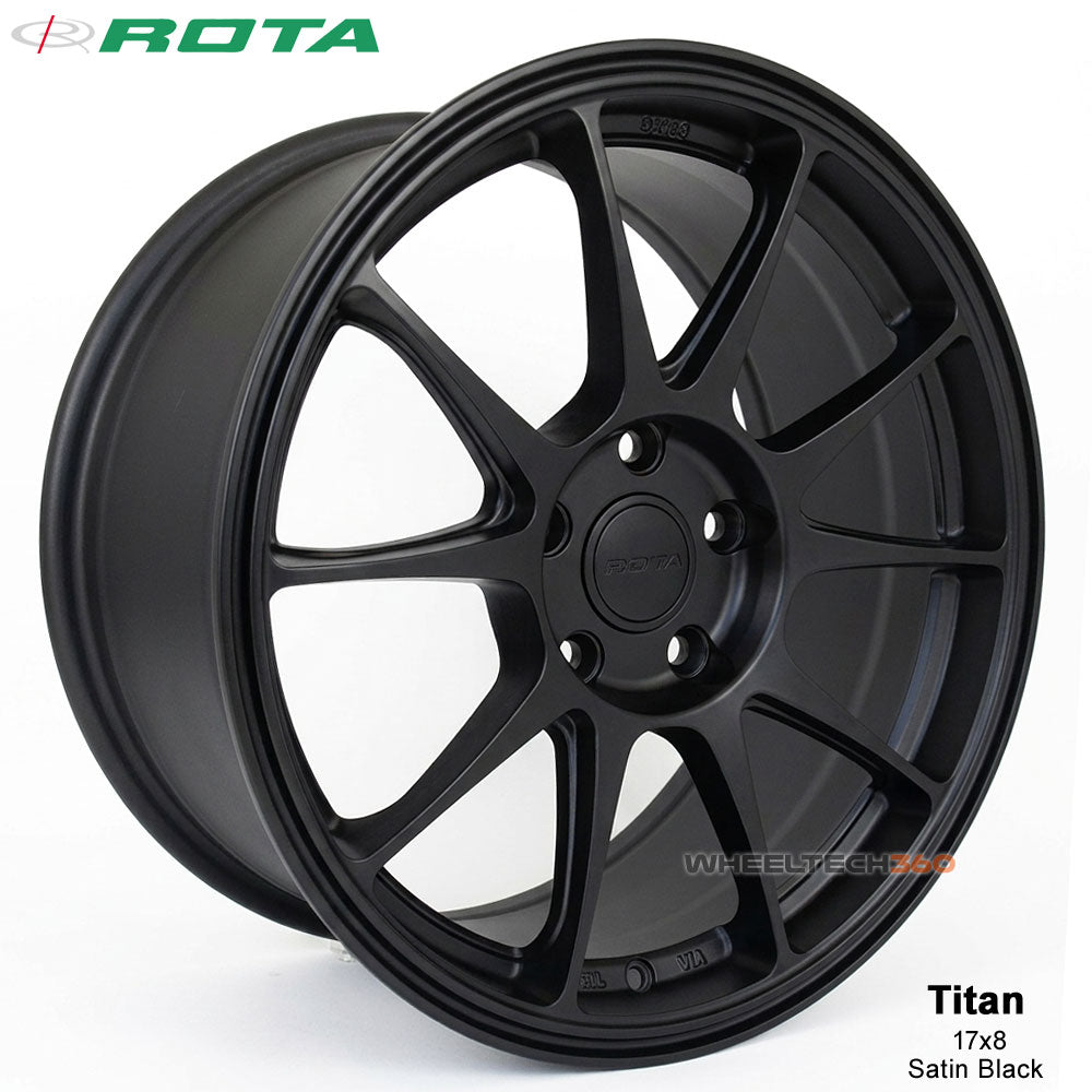 ROTA Wheel Titan (17x8, 5x108+40mm, 73mm Hub)|Rota Rims|Discount