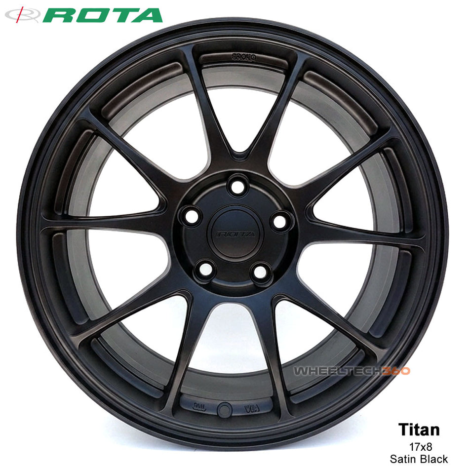 ROTA Wheel Titan (17x8, 5x100+45mm, 73mm Hub)