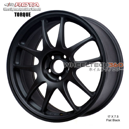 ROTA Wheel Torque (17x7.5, 5x100+48mm, 56.1mm Hub)