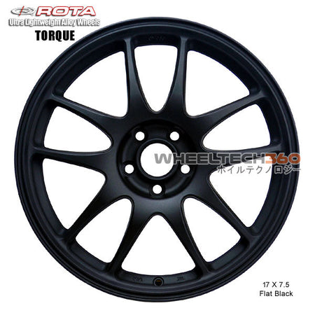 ROTA Wheel Torque (17x7.5, 5x100+48mm, 56.1mm Hub)