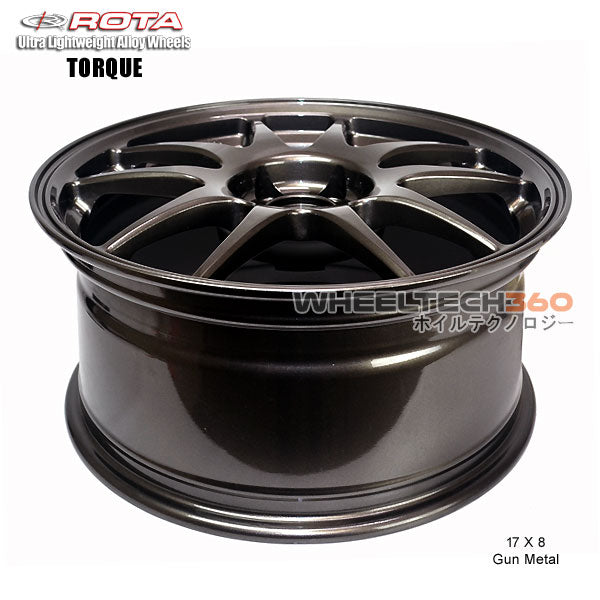 ROTA Wheel Torque (17x8, 5x114.3+48mm, 73mm Hub)