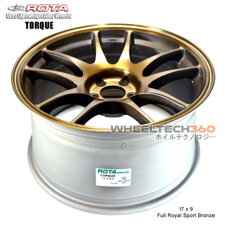 ROTA Wheel Torque (17x9, 5x114.3+30mm, 73mm Hub)