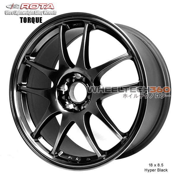 ROTA Wheel Torque (18x8.5, 5x100+40mm, 73mm Hub)