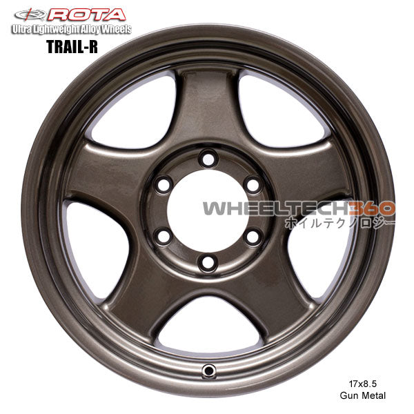 ROTA Wheel Trail-R (17x8.5, 6x139.7-10mm, 110mm Hub) No Center Cap