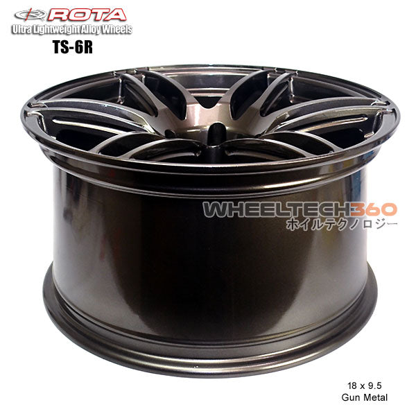 ROTA Wheel TS-6R (18x9.5, 5x114.3+30mm, 73mm Hub)