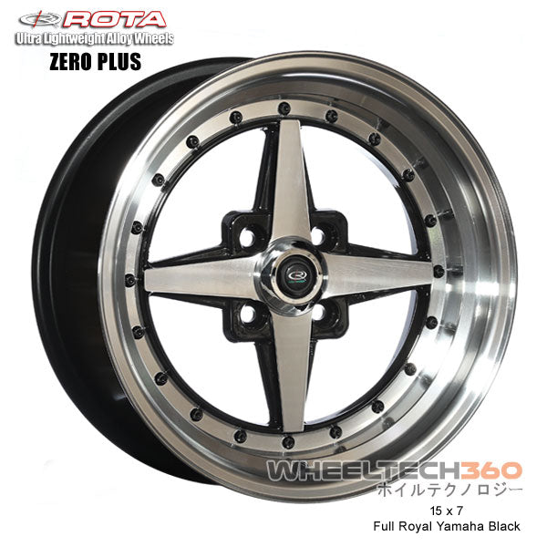 ROTA Wheel Zero Plus (15x7, 4x100+35mm, 67.1mm Hub)