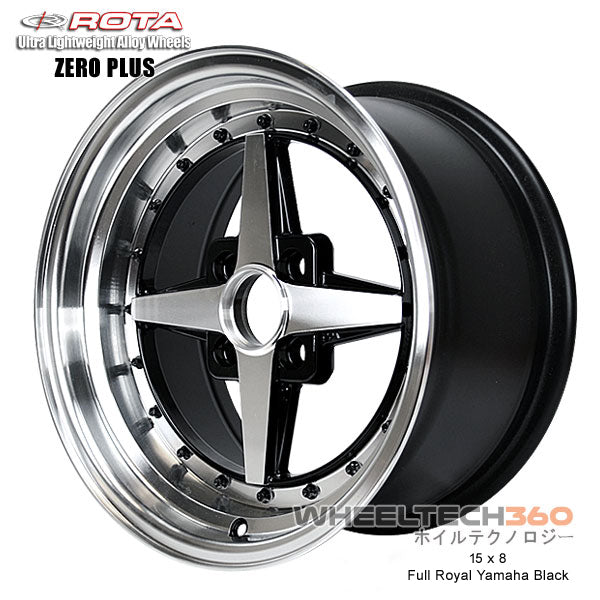 ROTA Wheel Zero Plus (15x8, 4x100+20mm, 67.1mm Hub)